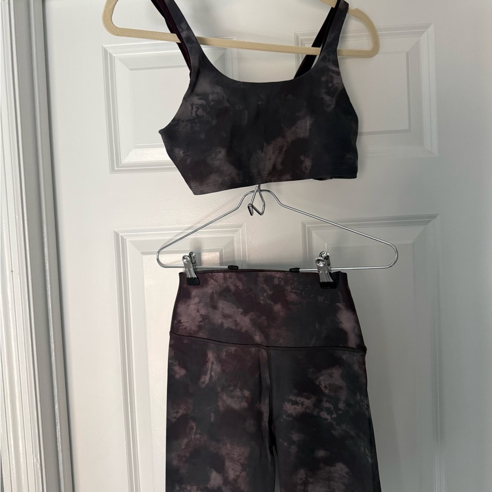 Alo Shorts(S) and Bra(M) Set